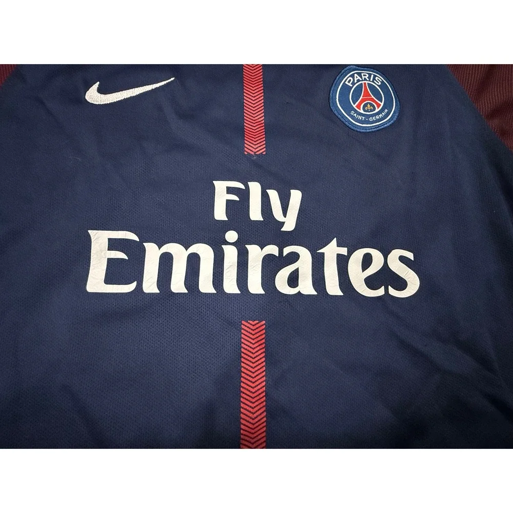Nike PSG Neymar Jr 10 Youth 24 Dri-FIT Soccer Jersey Paris Saint-Germain Blue XS
